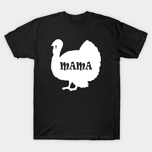 Mama Turkey - Funny Thanksgiving Family Matching T-Shirt by SKHR-M STORE